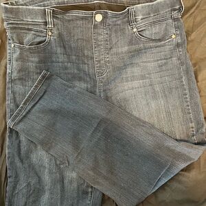 Liverpool Dark Gray Men's Straight Jeans